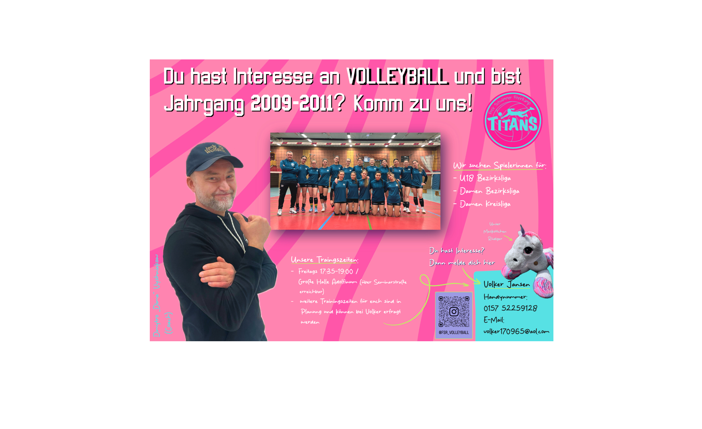 Volleyball Freie Schwimmer Rheinkamp
